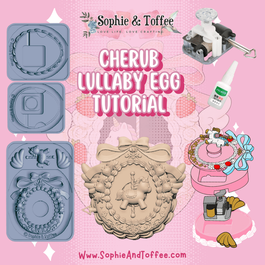 Cherub Lullaby Egg Elves Box