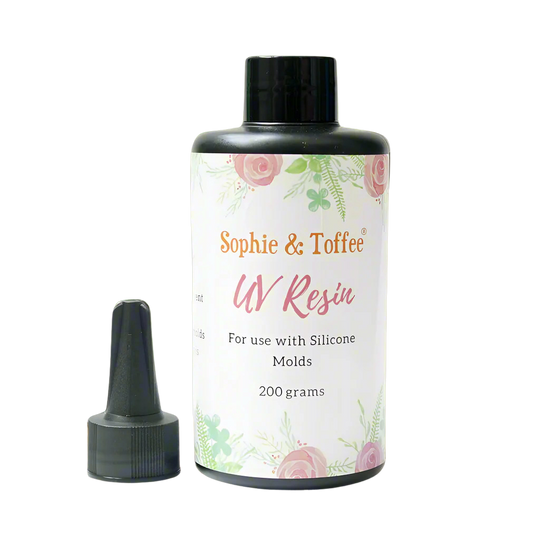 Clear UV Resin for Silicone Molds 200g