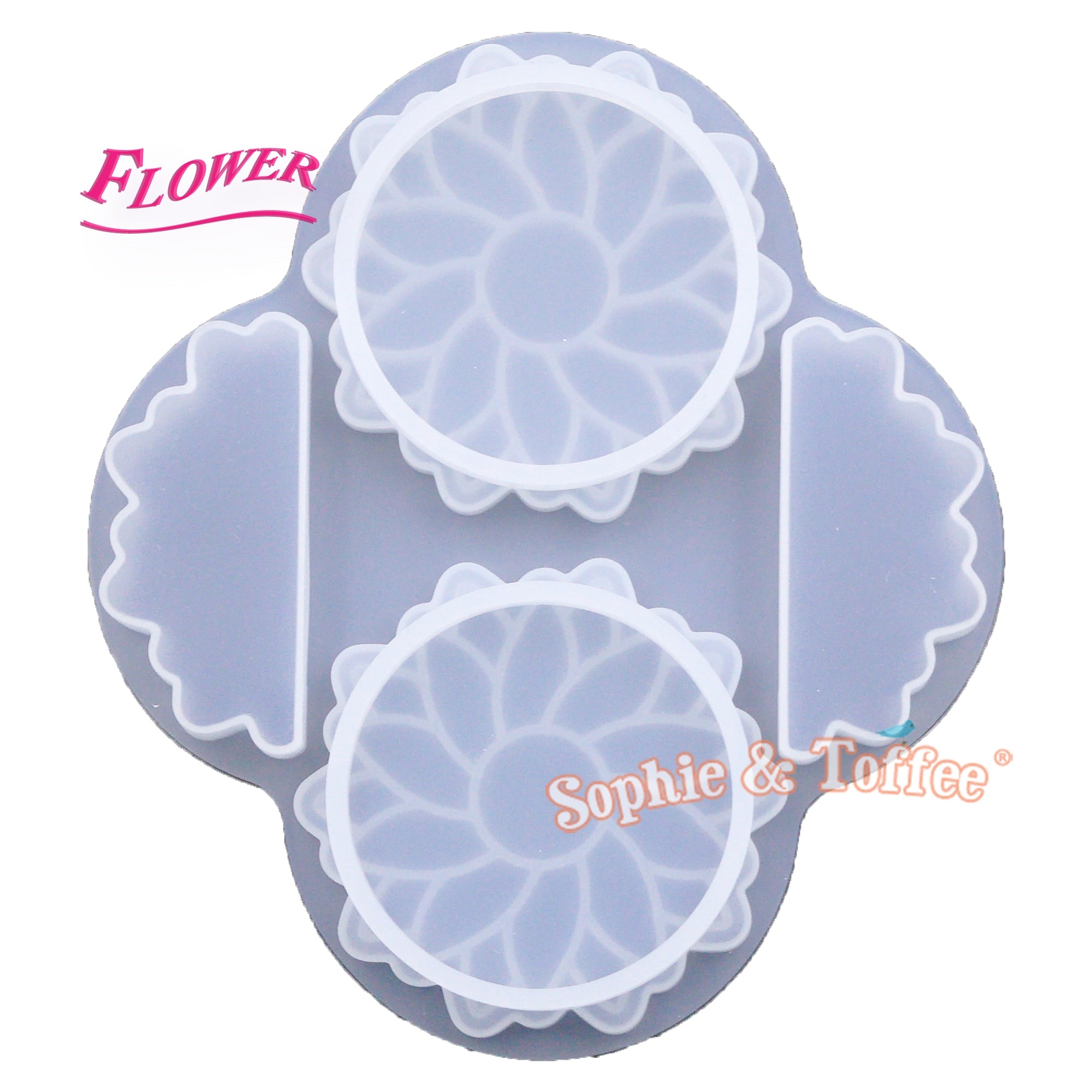 Silicone Makeup Mould Fondant Icing Cake Decorating Topper Baking Crafts  Resin S