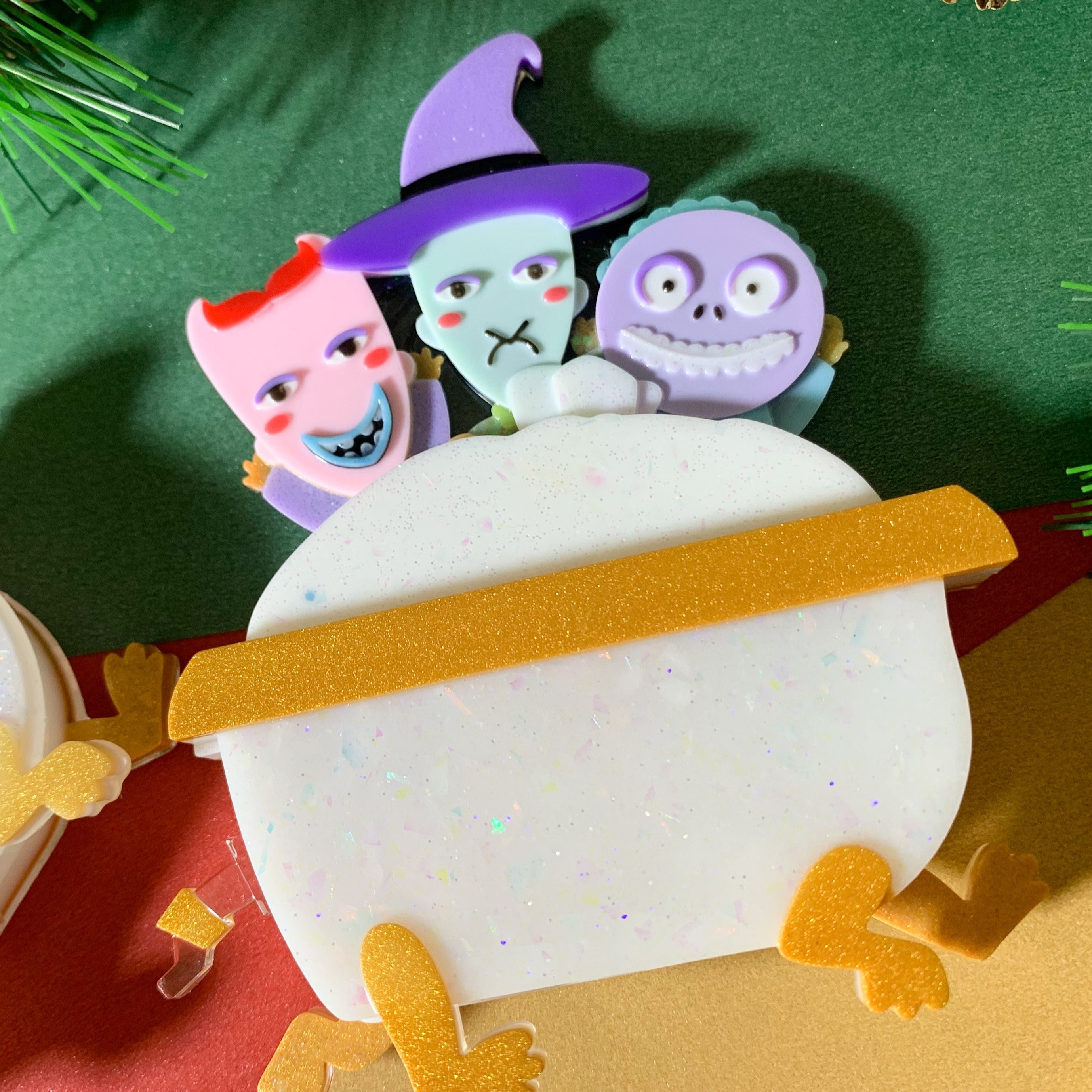 Disney Nightmare Before Christmas Characters Straw Topper Silicone Molds