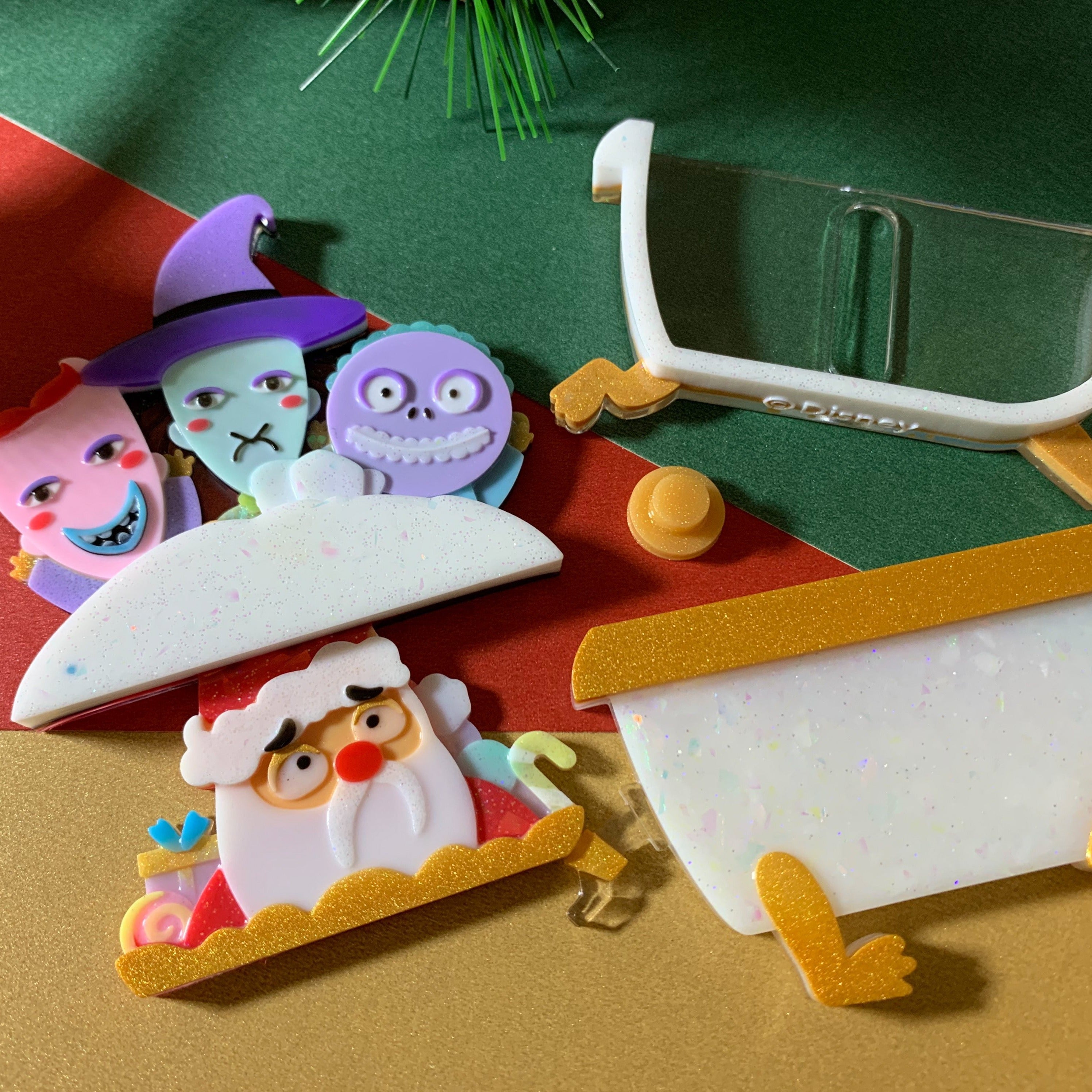 Disney Nightmare Before Christmas Walking Bathtub Silicone Mold