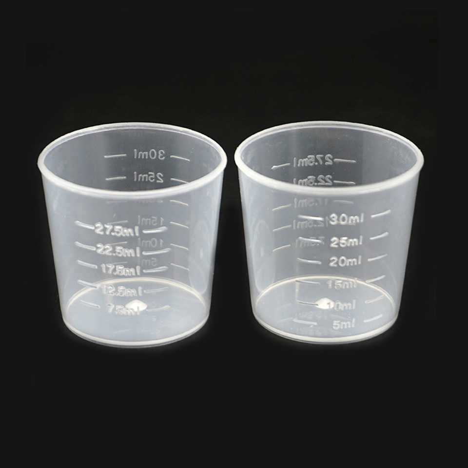 wholesale 30 ml small measuring cup syrup of PE plastic cups with carved  measure 5000 pieces - AliExpress
