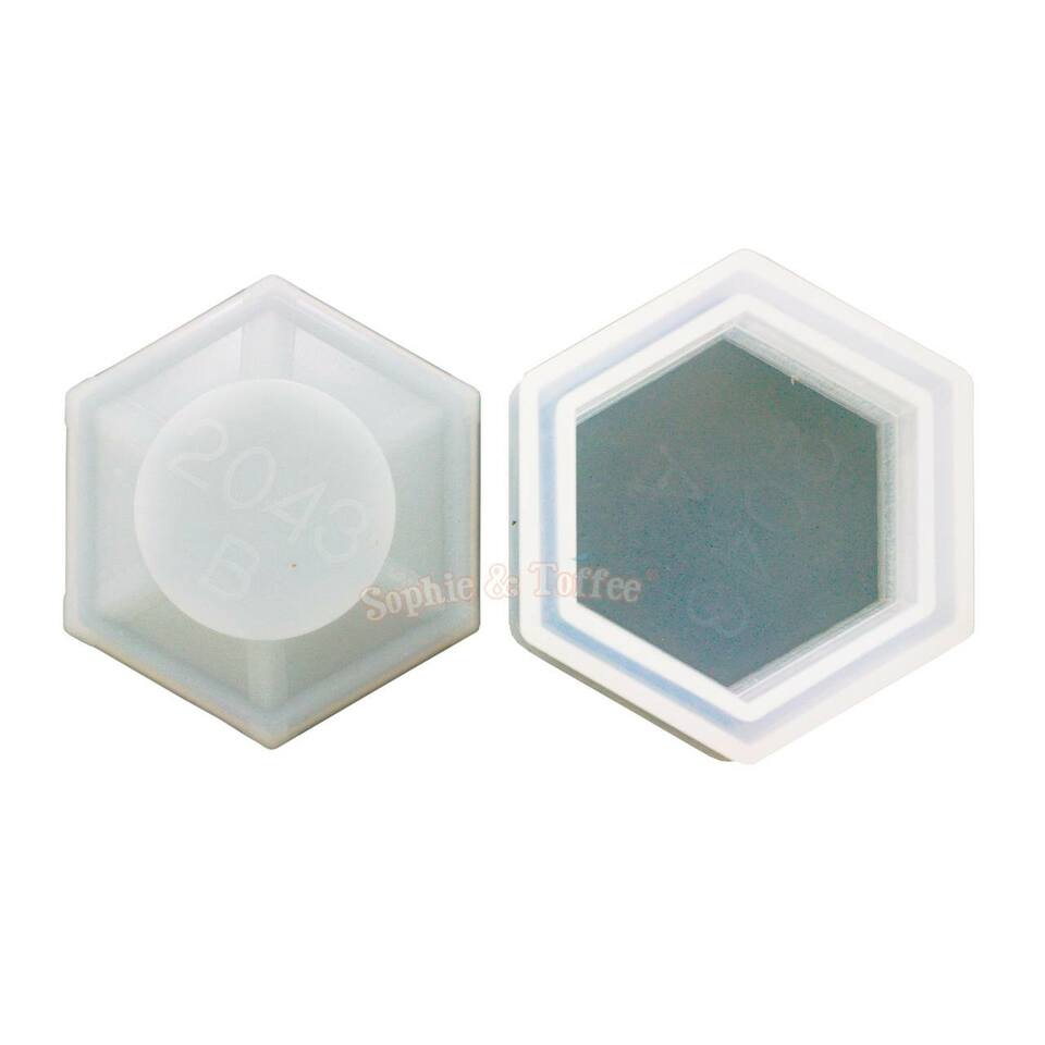 Circle, Oval & Hexagon Molds - Round Silicone Molds For Epoxy