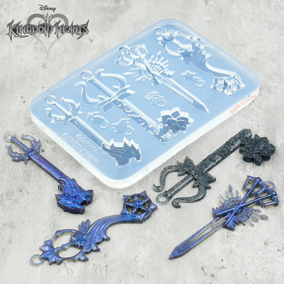 Disney Kingdom Hearts Keyblade Silicone Mold