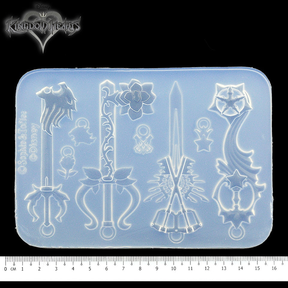Disney Kingdom Hearts Keyblade Silicone Mold
