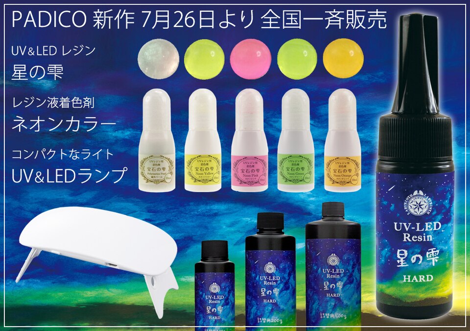Padico UV LED Resin Padico Resin UV Resin Hard Type Resin Japan Resin Soft  Resin Ultraviolet Resin Sun Dry Resin Resin 
