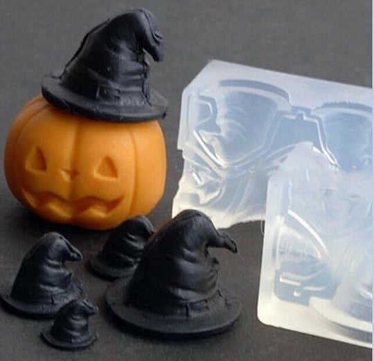 Witch Hat 3D Silicone Mold