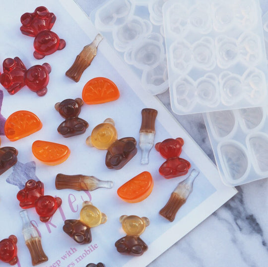 Molde de silicona para caramelos de cola