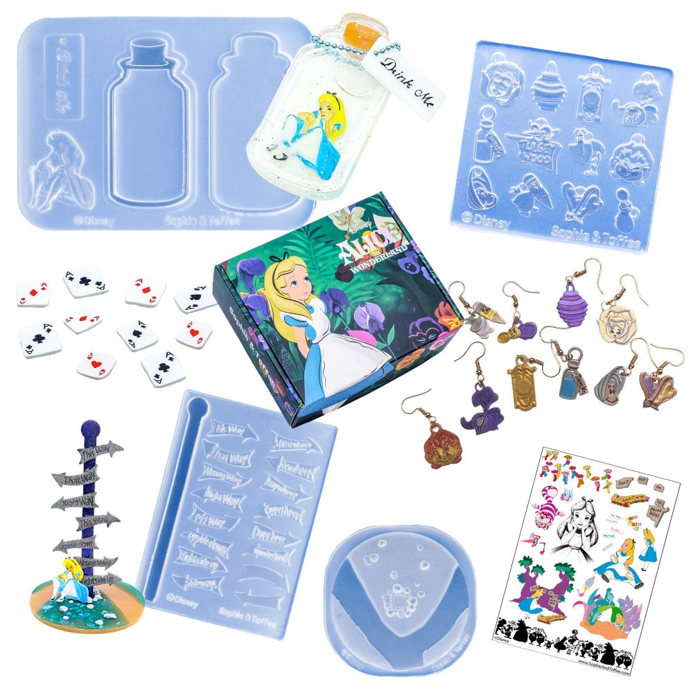 Disney Alice In Wonderland Resin Craft Box