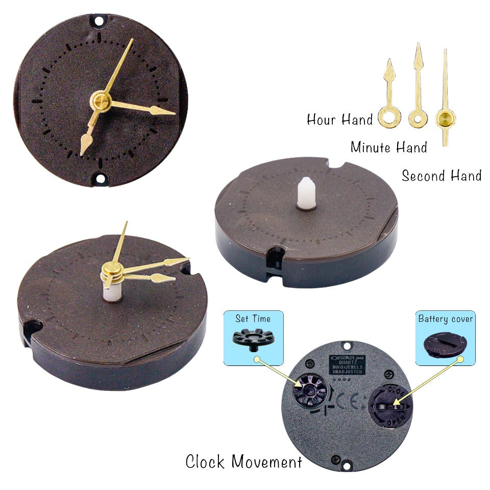 Disney Cogsworth Clock Silicone Mold