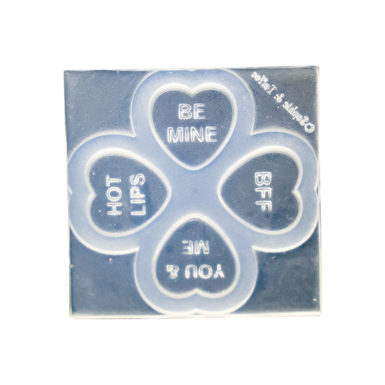 Conversation Heart Candy Mold