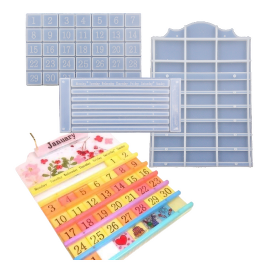 Calendar Silicone Molds