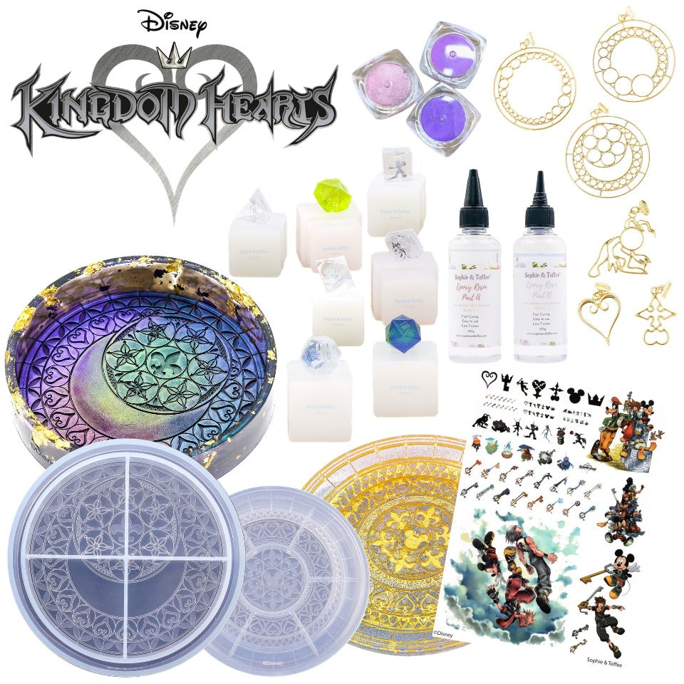 Disney Kingdom Hearts Resin Craft Box (Dice Edition)