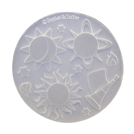 Molde de silicona para cartas del Tarot de los Arcanos Mayores