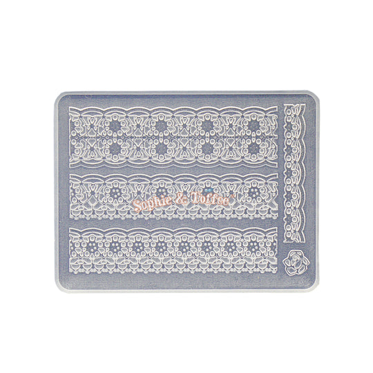 Molde de silicona para encaje de mesa