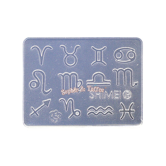 Zodiac Signs Lace Silicone Mold