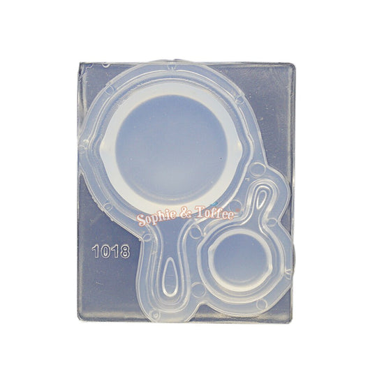 Molde de silicona para sartén en miniatura 3D