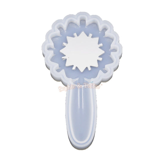 Moule en silicone miroir en forme de baguette de flocon de neige