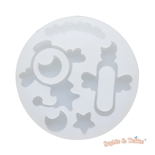 Molde de silicona para frascos de perfume (pequeño)