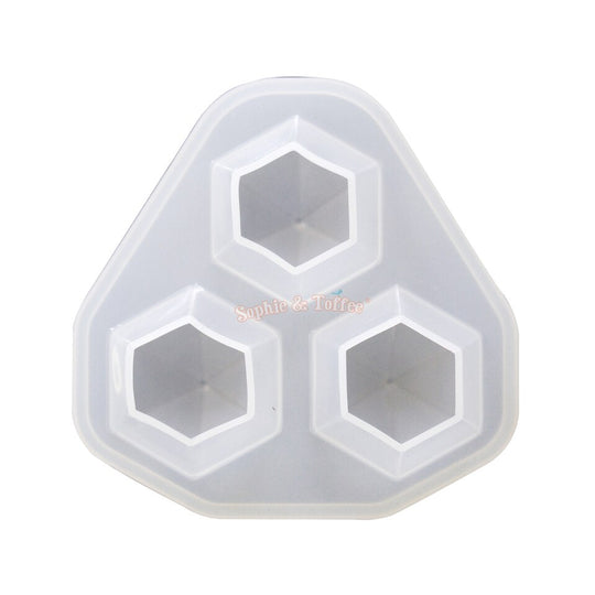 3D Diamond Silicone Mold 9mm x 26mm