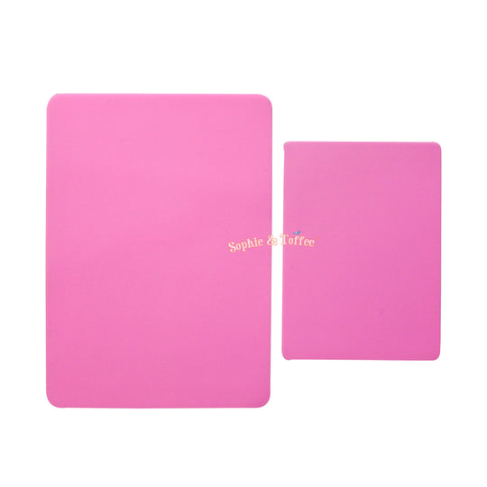 Pink Silicone Work Mat for Open Bezels