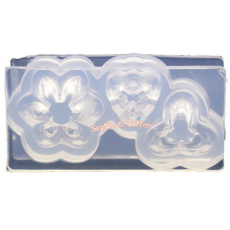 Miniature Butterfly Silicone Mold (2 pieces)