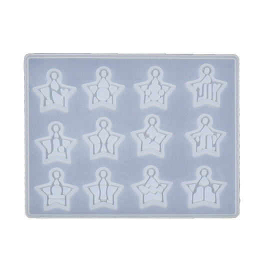 Zodiac Constellations Pendant Silicone Mold
