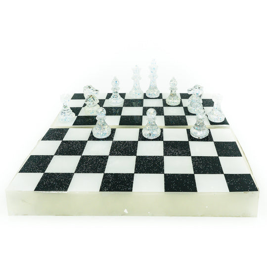 Molde de silicona para contenedor de tablero de juego rectangular de tamaño de viaje