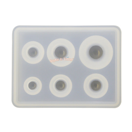 Galaxy Sphere Silicone Mold 6 Cavity