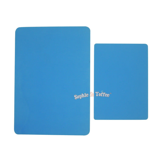 Blue Silicone Work Mat for Open Bezels