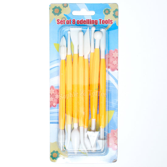 Clay Modelling Tools - 8 pieces