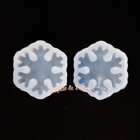 Snowflake Charm Clear Silicone Mold