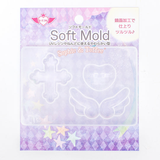 Molde de silicona con forma de ala de corazón (de Japón)