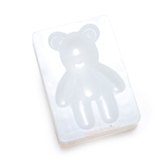Molde de resina de silicona de oso kawaii