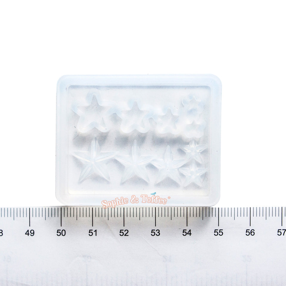 Mini Magical Star Silicone Resin Mold, Decoden Mold
