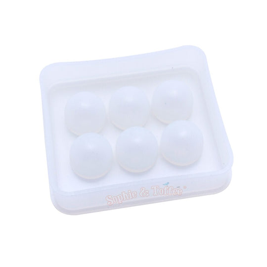 Round Sphere Clear Transparent Mold 6 Cavity