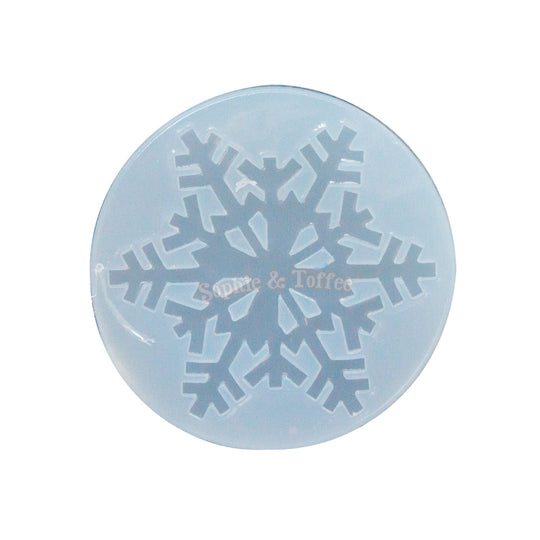Winter Christmas Snowflake Clear Silicone Mold