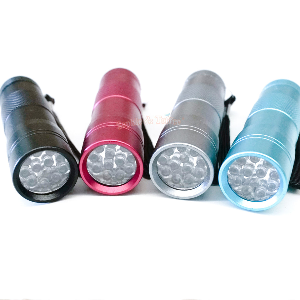 UV Torch | 12 LED Ultraviolet Flashlight | 395nm UV Purple Light | Tool ...