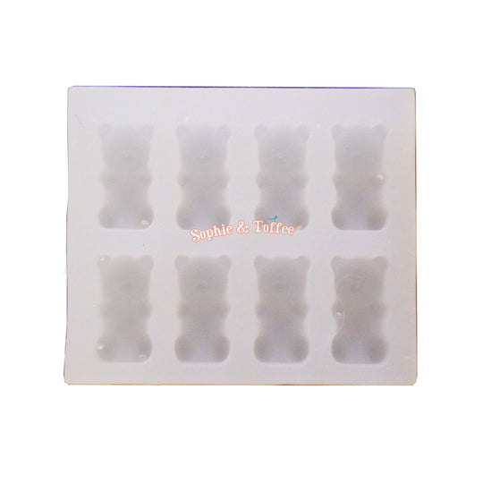 Miniature Gummy Bears Silicone Mold