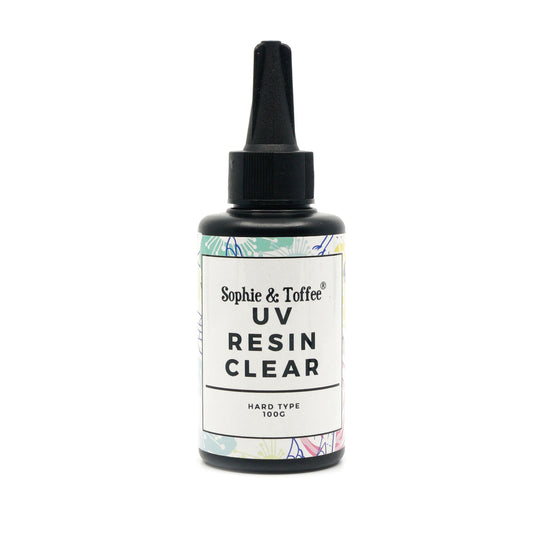 Résine UV transparente dure/fine 100 g