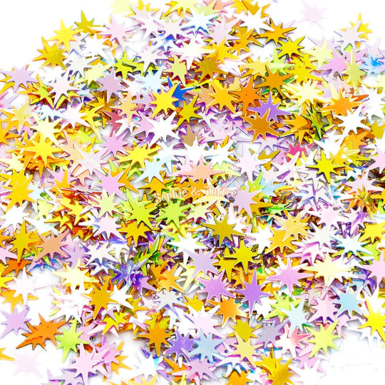 Star Burst Glitters Iridescent Confetti (30grams)