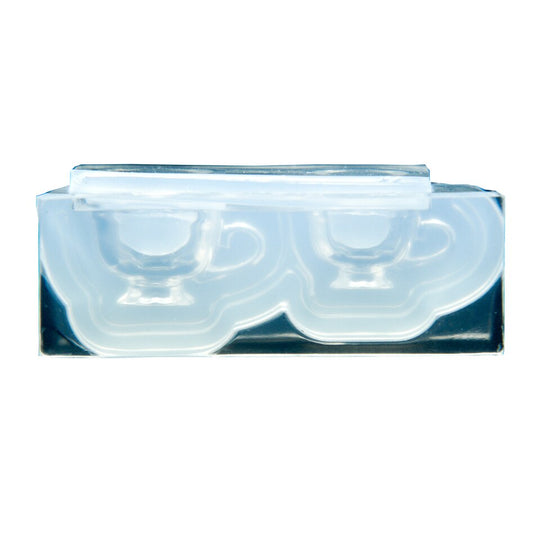 3D Miniature Tea Cup Silicone Mold