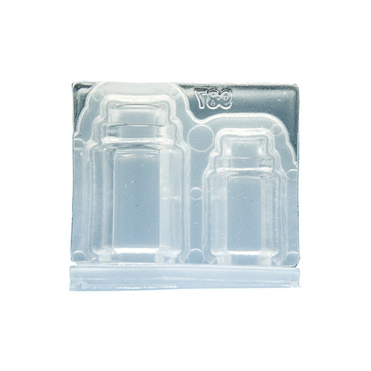 Miniature Container 3D Jar Silicone Mold
