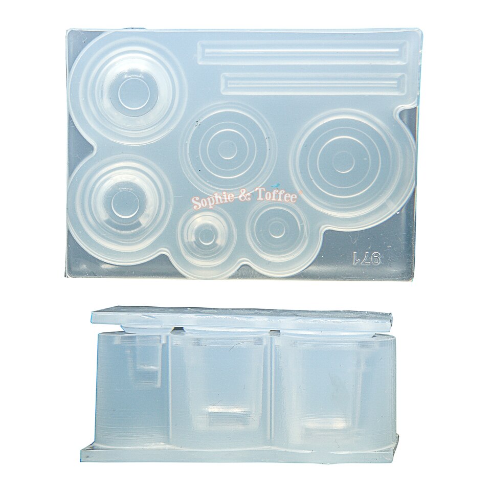 3D Plastic 2 Compartment Food Container with Clear Lid