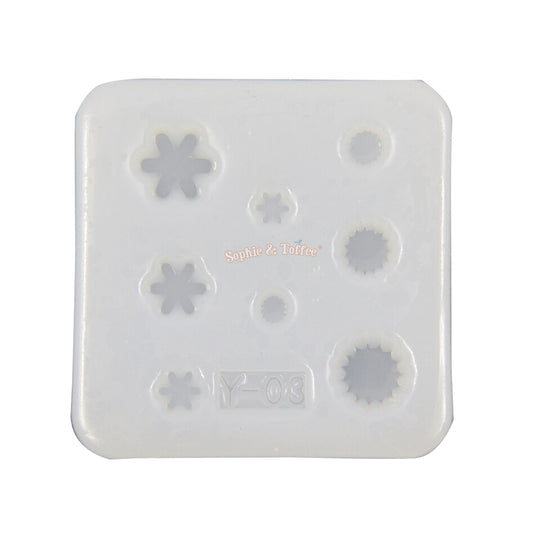 Molde de silicona en miniatura para tartaletas y flores