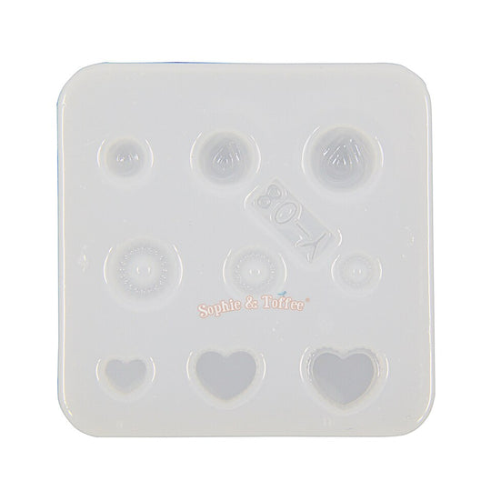 Molde de silicona en miniatura para macarrones y pasteles