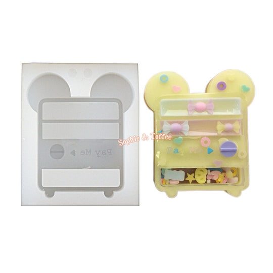 Molde de silicona para máquina expendedora de ratones