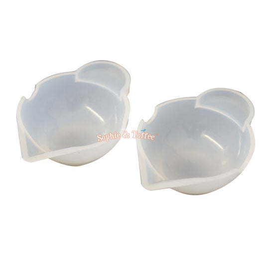 Small Mixing Silicone Cup with Holder