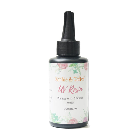 Clear UV Resin for Silicone Molds 100g