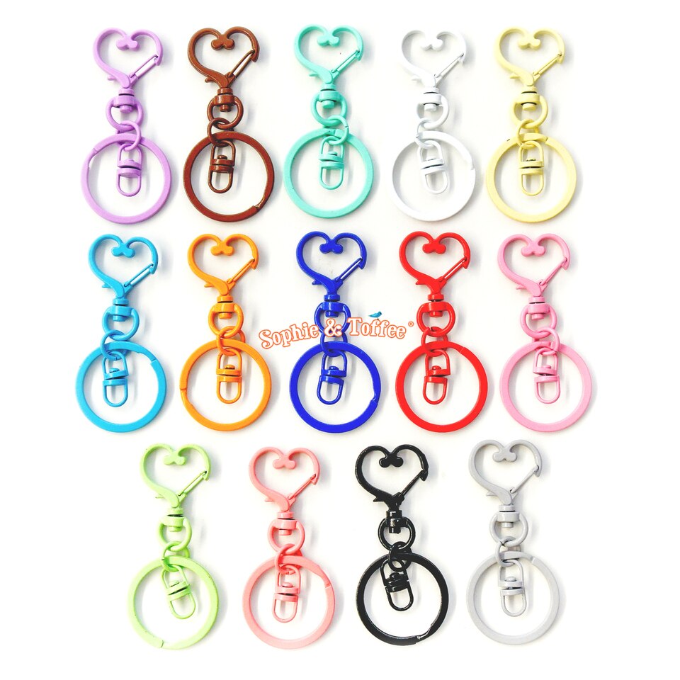Colorful Keychain Clasp – Dazzle Boutique and Supplies